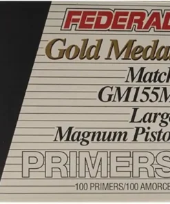 Federal Premium Gold Medal Large Pistol Magnum Match Primers #155M