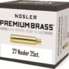 Nosler Custom Brass 27 Nosler Box of 25