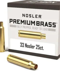 Nosler Custom Brass 33 Nosler Box of 25