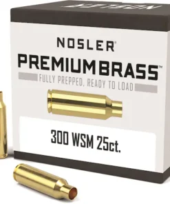 Nosler Custom Brass 300 Winchester Short Magnum (WSM) Box of 25