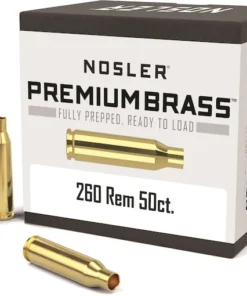Nosler Custom Brass 260 Remington Box of 50