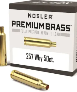 Nosler Custom Brass 257 Weatherby Magnum Box of 50