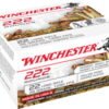 Opplanet winchester 222 22 long rifle 36 grain copper plated hollow point rimfire ammo 222 rounds 22lr222hp main.jpg
