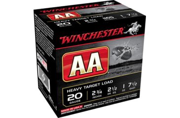 Opplanet winchester aa 20 gauge 1 oz 2 75in centerfire shotgun ammo 25 rounds aah207 main.jpg