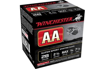 Opplanet winchester aa 28 gauge 3 4 oz 2 75in centerfire shotgun ammo 25 rounds aasc287 main.jpg
