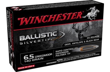 Opplanet winchester ballistic silvertip 6 5 creedmoor 140 grain fragmenting polymer tip centerfire rifle ammo 20 rounds sbst65cm main.jpg