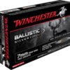 Opplanet winchester ballistic silvertip 7mm remington magnum 150 grain fragmenting polymer tip brass cased centerfire rifle ammo 20 rounds sbst7 main.jpg