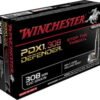 Opplanet winchester defender rifle 308 winchester 120 grain split core hollow point centerfire rifle ammo 20 rounds s308pdb main.jpg