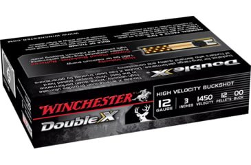 Opplanet winchester double x 12 gauge 12 pellets 3in centerfire shotgun buckshot ammo 5 rounds sb12300 main 1.jpg