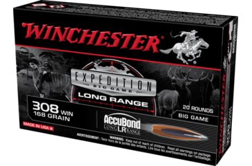 Opplanet winchester expedition big game long range 308 win 168 grain accubond lr rifle ammo 20 round s308lr main.jpg