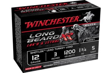Opplanet winchester long beard xr 12 gauge 1 3 4 oz 3in centerfire shotgun ammo 10 rounds stlb1235 main.jpg