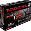 Opplanet winchester power max bonded 243 winchester 100 grain bonded rapid expansion protected hollow point centerfire rifle ammo 20 rounds x2432bp main.jpg