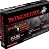 Opplanet winchester power max bonded 30 30 winchester 150 grain bonded rapid expansion protected hollow point centerfire rifle ammo 20 rounds x30306bp main.jpg