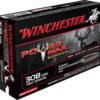 Opplanet winchester power max bonded 308 winchester 180 grain bonded rapid expansion protected hollow point centerfire rifle ammo 20 rounds x3086bp main.jpg