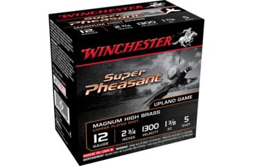 Opplanet winchester super pheasant 12 gauge 1 3 8 oz 2 75in centerfire shotgun ammo 25 rounds x12ph5 main.jpg