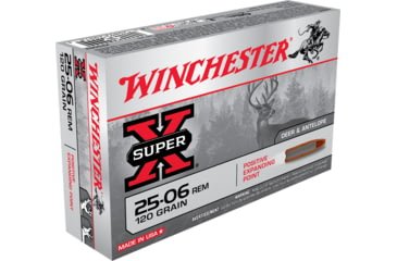 Opplanet winchester super x rifle 25 06 remington 120 grain positive expanding point centerfire rifle ammo 20 rounds x25062 main.jpg