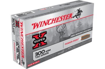 Opplanet winchester super x rifle 300 winchester short magnum 150 grain power point centerfire rifle ammo 20 rounds x300wsm1 main.jpg