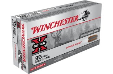 Opplanet winchester super x rifle 35 remington 200 grain power point centerfire rifle ammo 20 rounds x35r1 main.jpg