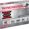 Opplanet winchester super x shotshell 12 gauge 54 pellets 3 5in centerfire shotgun buckshot ammo 5 rounds xb12l4 main.jpg