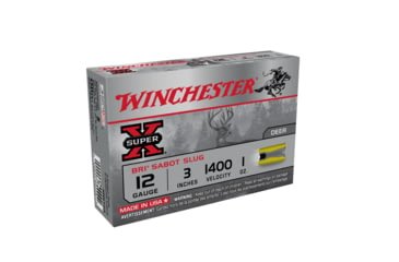 Opplanet winchester super x shotshell bri 12 gauge 1 oz 3in centerfire shotgun slug ammo 5 rounds xrs123 main.jpg
