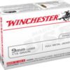 Opplanet winchester usa handgun 9mm luger 115 grain full metal jacket centerfire pistol ammo 100 rounds usa9mmvp main.jpg