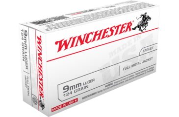 Opplanet winchester usa handgun 9mm luger 124 grain full metal jacket brass cased centerfire pistol ammo 50 rounds usa9mm main.jpg