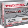 Opplanet winchester varmint x rifle 17 hornet 20 grain rapid expansion polymer tip centerfire rifle ammo 20 rounds x17p main.jpg