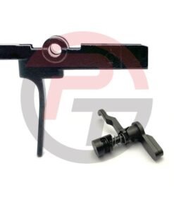 Super selektor 3 position forced reset safety kit (includes flat mil spec trigger) for ar 15 (all steel)